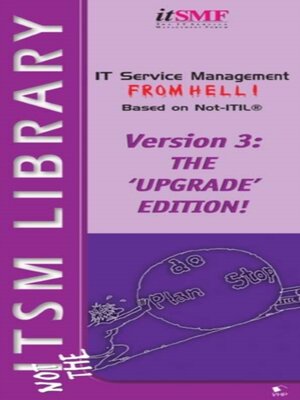 cover image of IT Service Management from Hell based on Not ITIL
